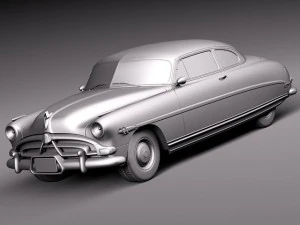 Hudson Hornet 1951-1954 3D Model