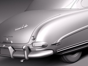 Hudson Hornet 1951-1954 3D Model