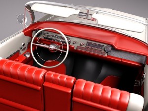 Cadillac 1961 Eldorado Convertible Modelo 3D