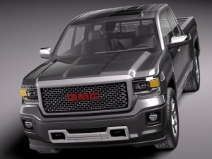 GMC Sierra 2014 Denali 3D Модель