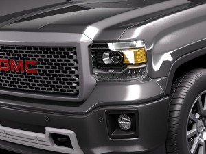GMC Sierra 2014 Denali 3D Модель