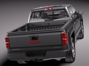 GMC Sierra 2014 Denali 3D Модель