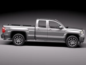 GMC Sierra 2014 Denali 3D Model