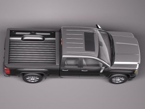 GMC Sierra 2014 Denali 3D Модель