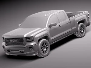 GMC Sierra 2014 Denali 3D Model