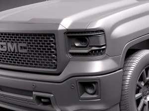 GMC Sierra 2014 Denali 3D Model