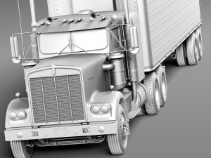 Kenworth W900 1974 Smokey and the Bandit Modèle 3D