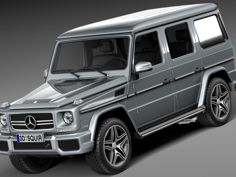 Mercedes-Benz G63 AMG 2013 Modelo 3D