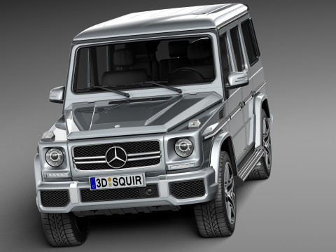 Mercedes-Benz G63 AMG 2013 3Dモデル
