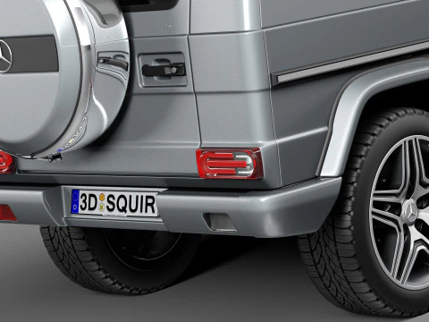 Mercedes-Benz G63 AMG 2013 3D Model