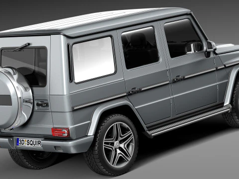 Mercedes-Benz G63 AMG 2013 3D Model