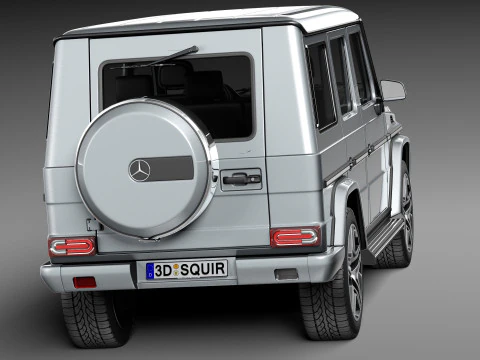 Mercedes-Benz G63 AMG 2013 3D Model