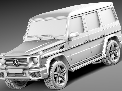 Mercedes-Benz G63 AMG 2013 3Dモデル