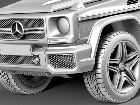 Mercedes-Benz G63 AMG 2013 3D Model