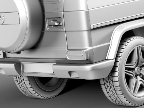 Mercedes-Benz G63 AMG 2013 3D Model