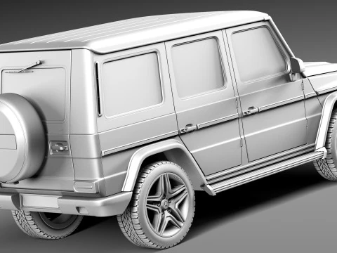 Mercedes-Benz G63 AMG 2013 3D Model