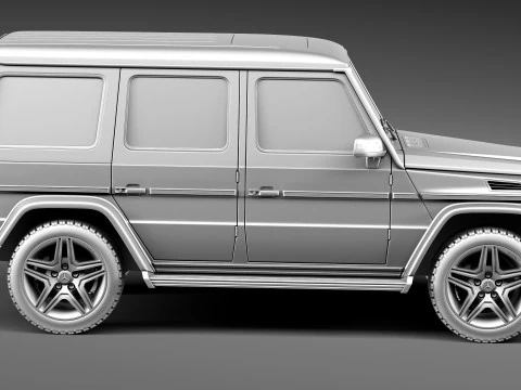 Mercedes-Benz G63 AMG 2013 3D Model