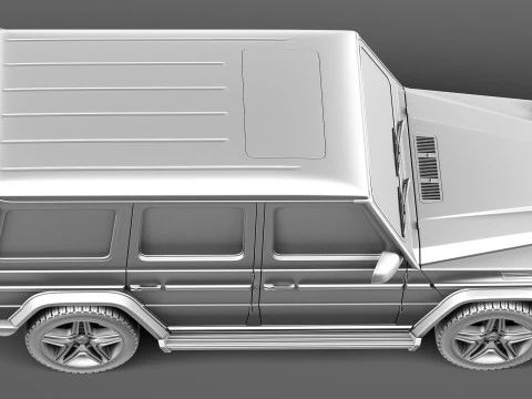 Mercedes-Benz G63 AMG 2013 3D Model