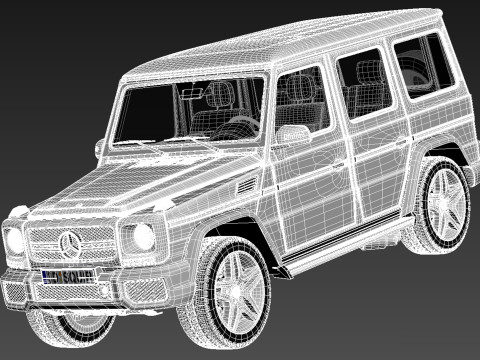 Mercedes-Benz G63 AMG 2013 3Dモデル