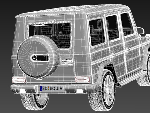 Mercedes-Benz G63 AMG 2013 3Dモデル