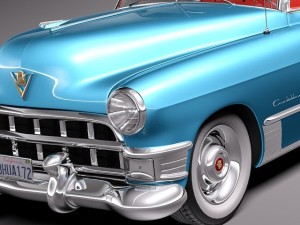 Cadillac 1949 Series 62 Convertible 3D 模型