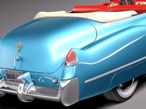 Cadillac 1949 Series 62 Convertible 3D 模型