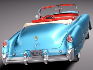 Cadillac 1949 Series 62 Convertible 3D 模型