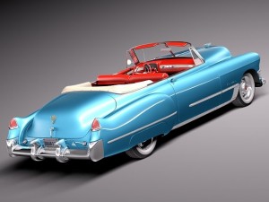 Cadillac 1949 Series 62 Convertible 3D 模型