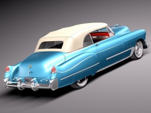 Cadillac 1949 Series 62 Convertible 3D 模型