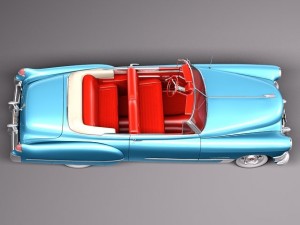 Cadillac 1949 Series 62 Convertible 3D 模型