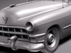 Cadillac 1949 Series 62 Convertible 3D 模型
