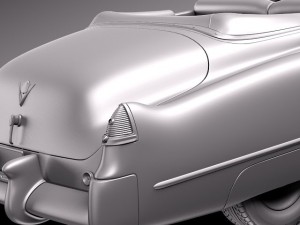 Cadillac 1949 Series 62 Convertible 3D 模型
