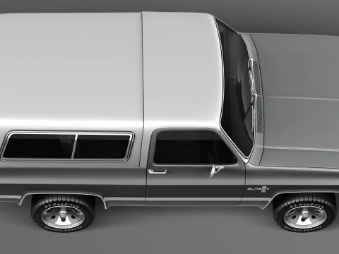 Chevrolet Blazer K5 1981-1987 3D Model