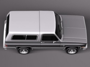 Chevrolet Blazer K5 1981-1987 Modelo 3D