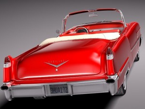 Cadillac 1956 Series 62 Convertible 3Dモデル