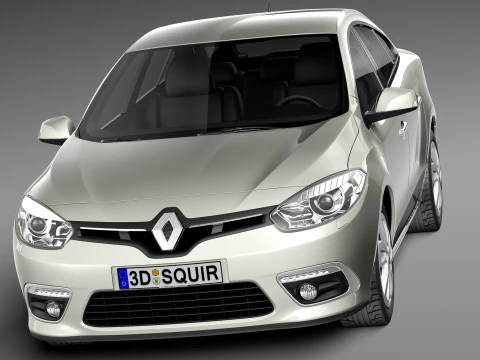 Renault Fluence 2013 3D Model