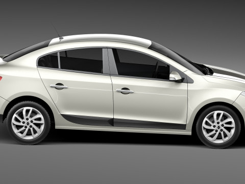 Renault Fluence 2013 3D 모델