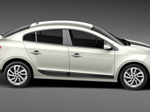 Renault Fluence 2013 3D Model