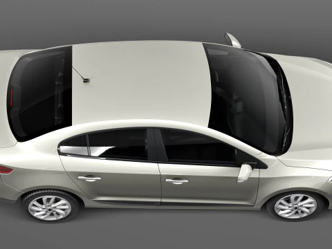 Renault Fluence 2013 3D Model