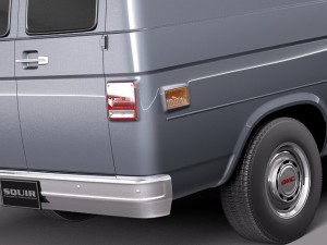 GMC Vandura 1983-1991 Modello 3D