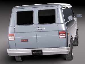 GMC Vandura 1983-1991 Modello 3D