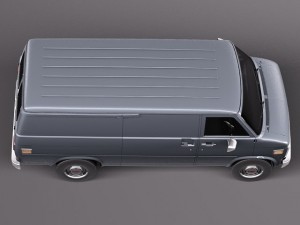 GMC Vandura 1983-1991 Modello 3D