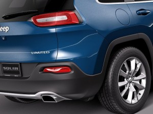 Jeep Cherokee Limited 2014 3D Модель