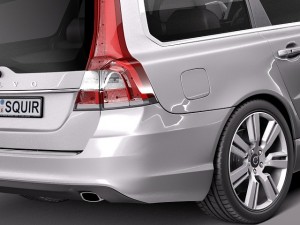 Volvo V70 2014 3D Model