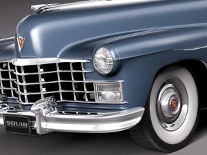 Cadillac Series 62 Convertible 1946 3D Model