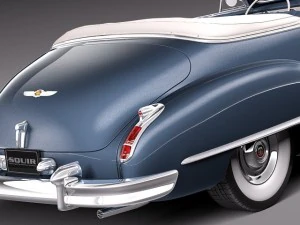 Cadillac Series 62 Convertible 1946 3D Model
