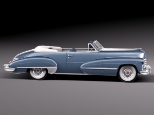 Cadillac Series 62 Convertible 1946 Modèle 3D