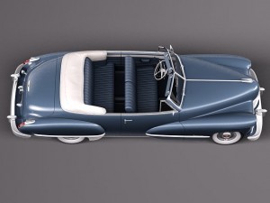 Cadillac Series 62 Convertible 1946 Modèle 3D