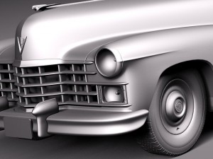 Cadillac Series 62 Convertible 1946 Modèle 3D