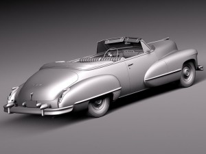 Cadillac Series 62 Convertible 1946 Modèle 3D